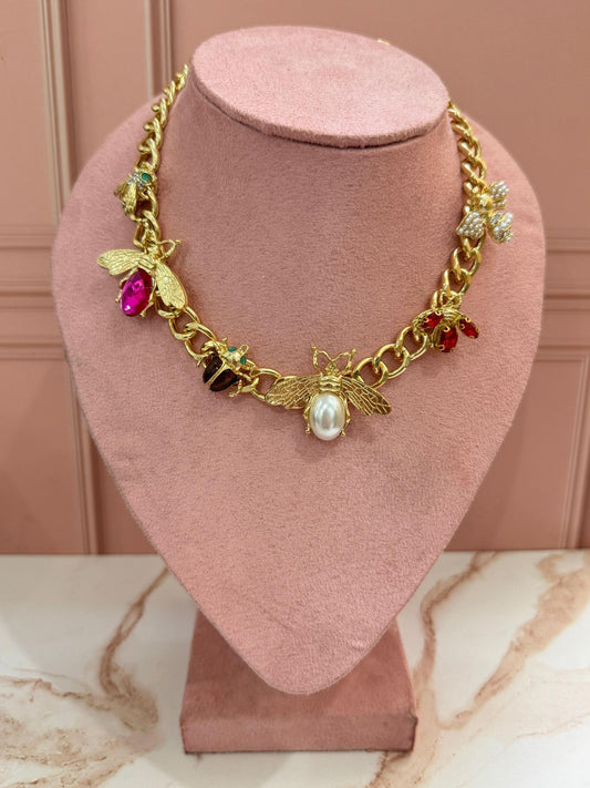 Collar de oro laminado