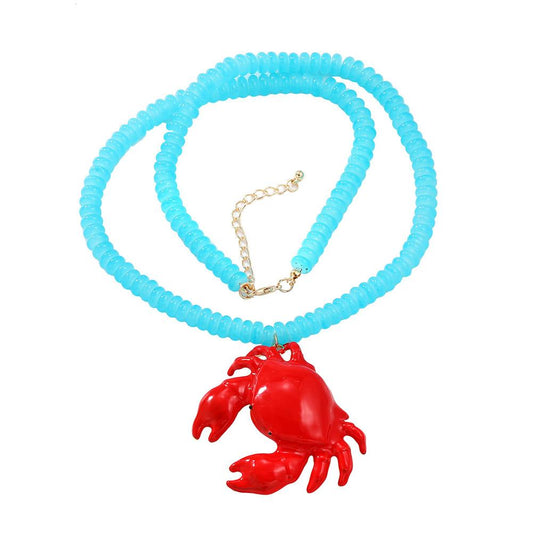 Collar piedra cristal con dije