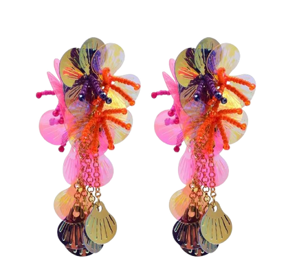 Aretes hechos a mano CLUMA