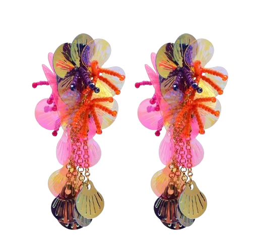 Aretes hechos a mano CLUMA