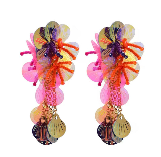 Aretes hechos a mano CLUMA
