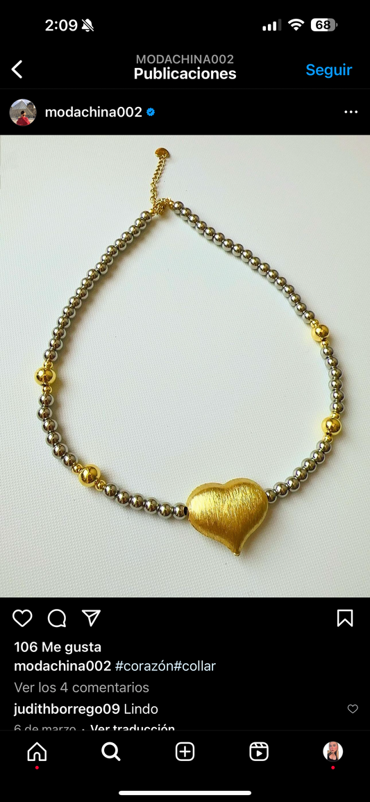 Collar Bitono Lu