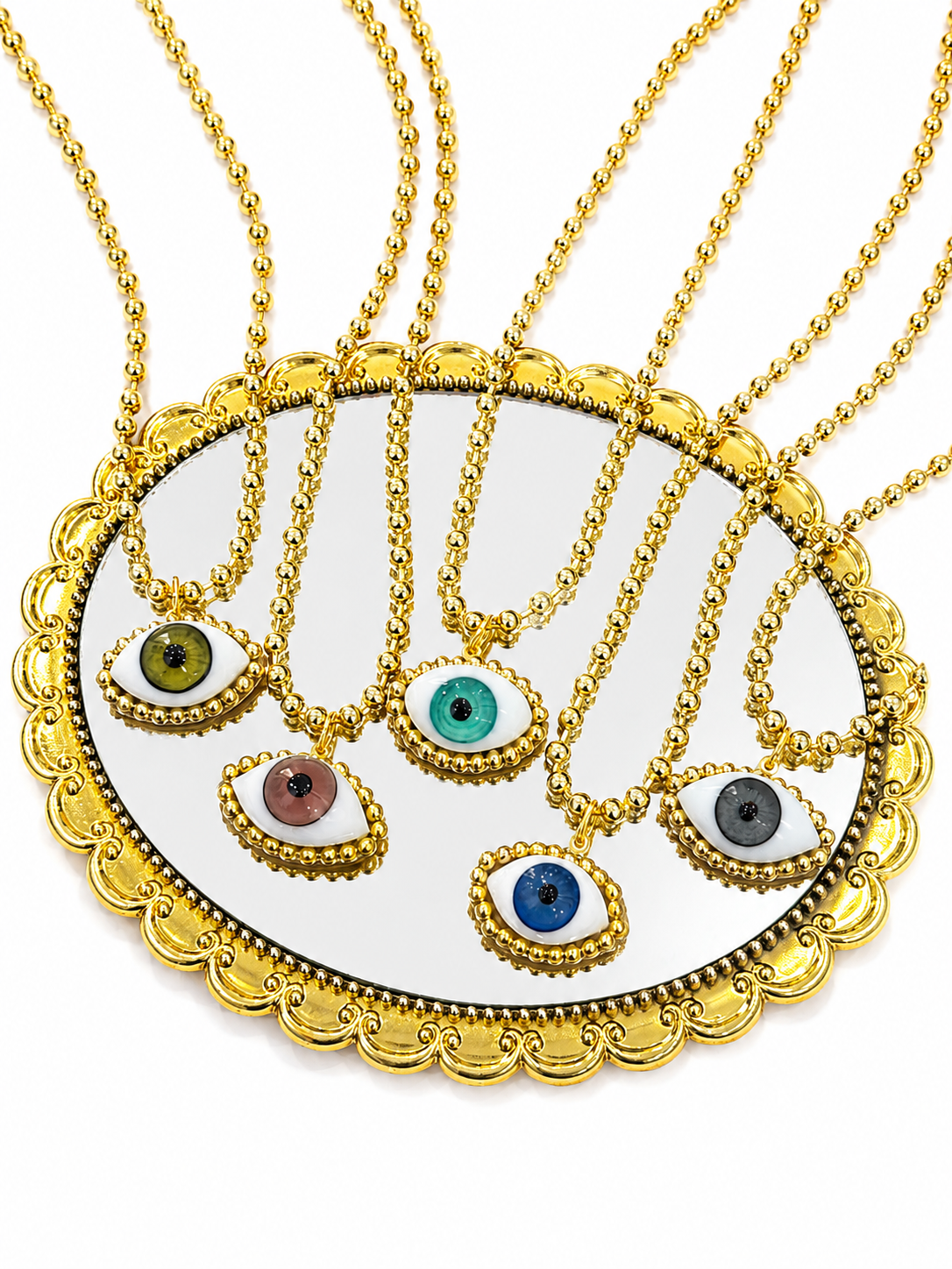 Collar ojo turco de cristal