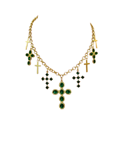 Collar de zirconias