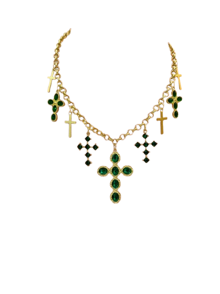 Collar de zirconias