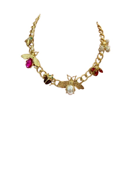 Collar de oro laminado