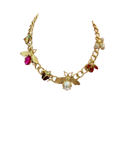 Collar de oro laminado