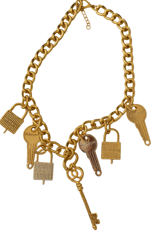 Collar dijes de llaves